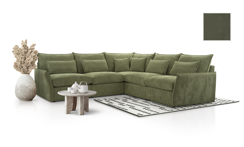 Narożnik ELDORADO 276 cm, Modułowy, Wygodny, Do Salonu, Rogówka