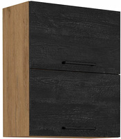 Szafka kuchenna górna VIGO 60 GU-72 2F DARK WOOD / DĄB LANCELOT