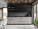 Front do zmywarki ARONA ZM 570 x 446 CASHMERE / CZARNY MAT
