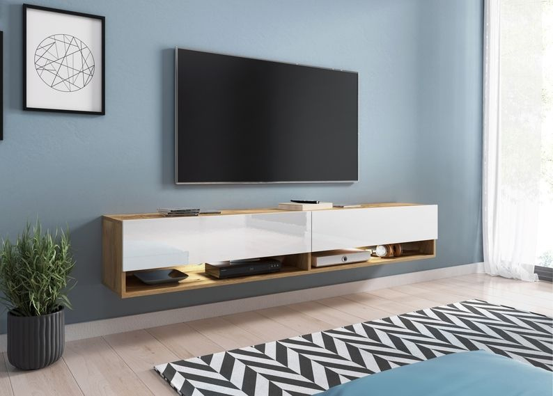 Szafka RTV Lowboard A 180cm DĄB WOTAN