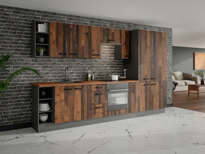 Front do zmywarki OLD STYLE ZM 713 x 596 OLD STYLE WOOD