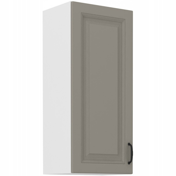 Szafka kuchenna górna STILO 40 G-90 1F CLAYGREY/BIAŁY MAT
