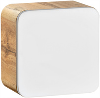 Szafka łazienkowa 35cm 831, Meble łazienkowe ARUBA Dąb Craft / Biały Połysk