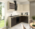 Szafka kuchenna dolna narożna 89x89 DN 1F BB DĄB FERRARA, LEGNO CIEMNE, Meble Kuchenne CHAMONIX