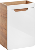 Szafka pod umywalkę 826 40cm, Meble łazienkowe ARUBA Dąb Craft/Biały Połysk