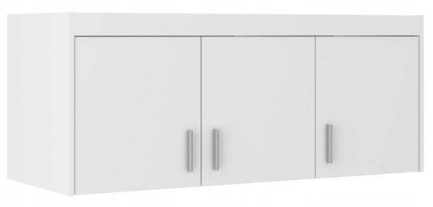 Nadstawka do szafy Elena 3D Biały mat