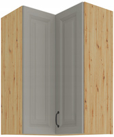 Szafka kuchenna górna STILO 60x60 GN-90 (90°) 2F CLAYGREY/DĄB ARTISAN