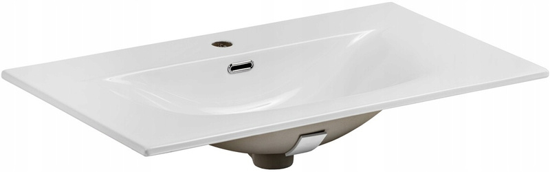 Zestaw mebli 80cm z umywalką, Meble łazienkowe XILO Dąb Wotan/Szary Kosmos