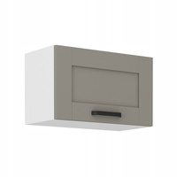 Szafka kuchenna górna LUNA 60 GU-36 1F CLAY GREY / BIAŁY MAT