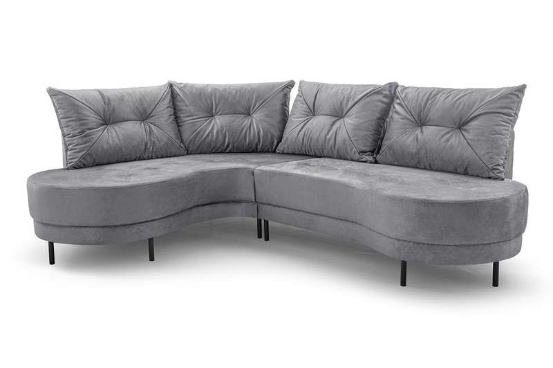 Nowoczesny Narożnik do salonu ABIBI 287 cm, Rogówka, Wygodny