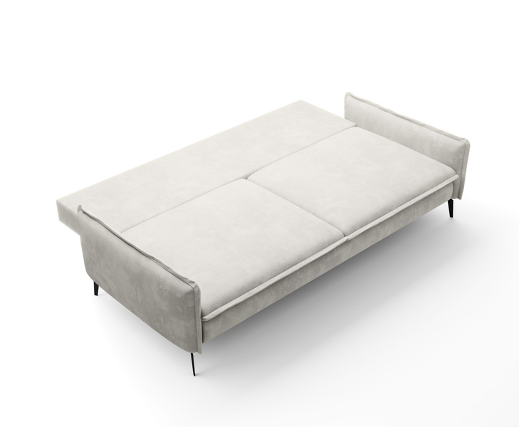 Sofa z funkcją spania GLOSSY 223 cm, Automat, Pojemnik, Sprężyny