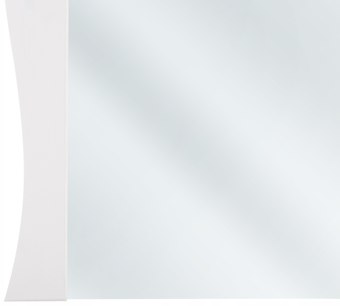 Lustro w ramie 80cm, Meble łazienkowe ELISABETH Biały