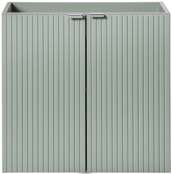 Szafka pod umywalkę 60cm, 2 drzwi, Meble łazienkowe LINE REED GREEN Zielony