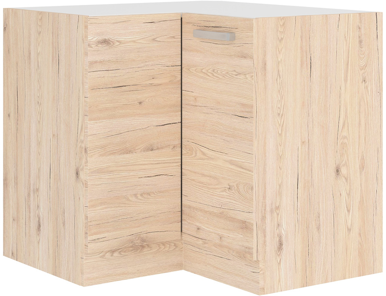 Szafka kuchenna dolna narożna 89x89 DN 1F BB DĄB BORDEAUX, Meble Kuchenne BORDEAUX