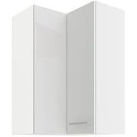 Szafka kuchenna górna LARA 60x60 GN-90 (90°) 2F BIAŁY/BIAŁY POŁYSK