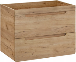 Szafka pod umywalkę 821 80cm, Meble łazienkowe ARUBA Dąb Craft Złoty