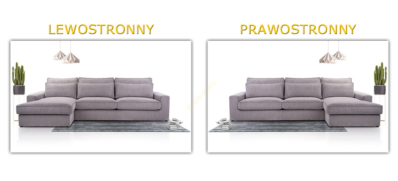 SZYBKA REALIZACJA !! Narożnik do salonu CLEO (COBRA) 308 cm, Wygodny, Rogówka