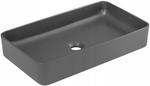 Umywalka nablatowa SLIM 60 Szary Mat