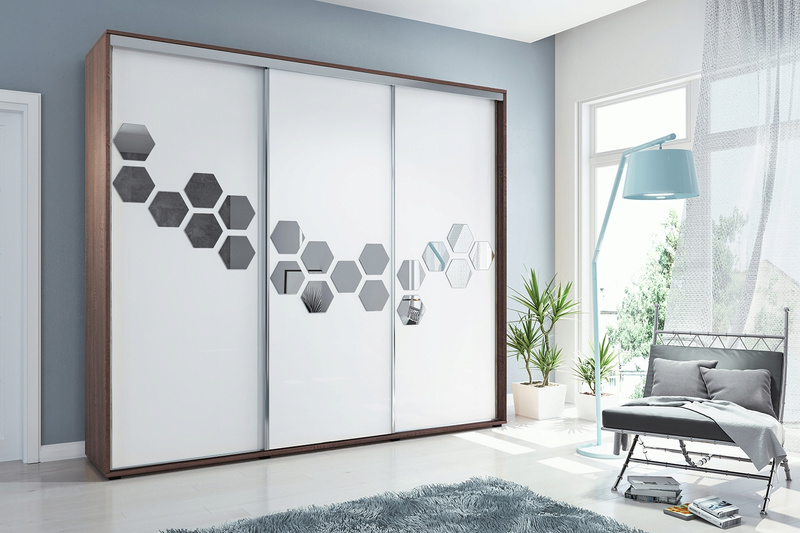 Szafa przesuwna A23 278 / 215 / 62 różne kolory i rozmiary