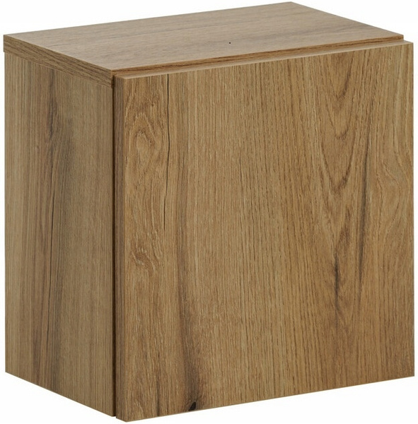 Szafka łazienkowa górna 30x30cm NOVA, 1 drzwi, Meble łazienkowe Czarny Mat