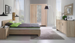 Szafa CEZAR 1, Szafa z lustrem 150 cm, Meble do Salonu CEZAR, Biała