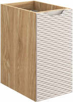 Szafka łazienkowa pod blat 30cm, Meble łazienkowe OCEAN Beż / Dąb Olejowany