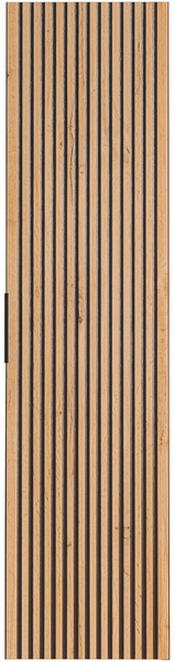 Słupek, szafka wysoka 1 drzwi, Meble łazienkowe XILO Dąb Wotan/Szary Skalny