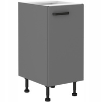 Szafka kuchenna dolna NESSA 40 D 1F BB ANTRACYT