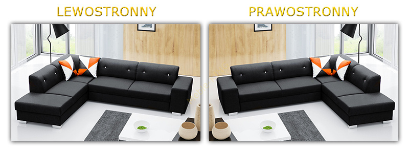 Narożnik z funkcją spania DIDI 285cm, Rozkładany, Pojemnik, Rogówka