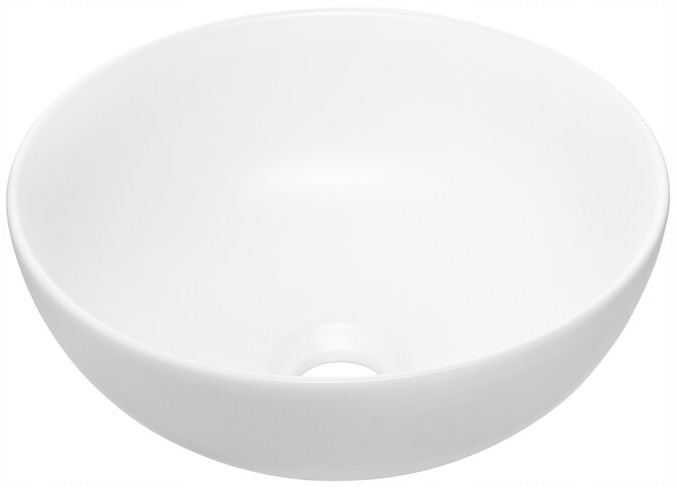 Umywalka nablatowa DOMI 32cm Biały Mat