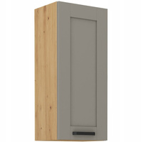 Szafka kuchenna górna LUNA 40 G-90 1F CLAY GREY / DĄB ARTISAN