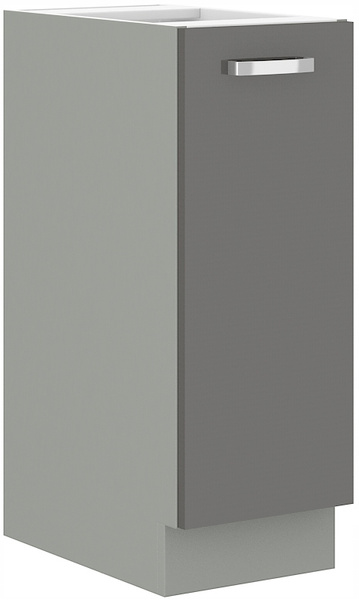 Szafka kuchenna dolna GREY 30 D CARGO BB SZARY POŁYSK / SZARY PLATYNOWY