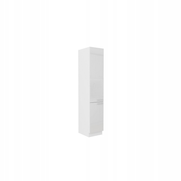 Szafka kuchenna LARA 40 DK-210 2F BIAŁY/CAPPUCCINO POŁYSK