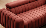 Sofa z funkcją spania GANDI C 227 cm, System włoski, Zagłówki
