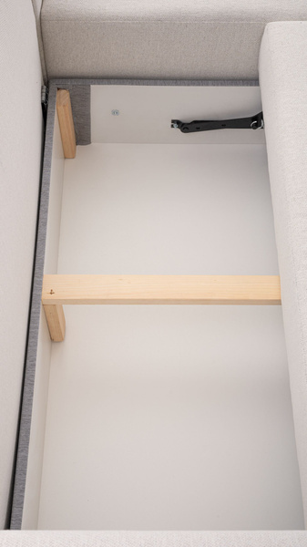 Mały Narożnik z Funkcją Spania MELODY 227 cm, Rozkładany, Pojemnik, Rogówka