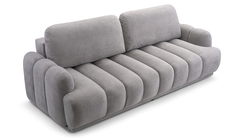 Kanapa Rozkładana, Sofa z funkcją spania CAMBIALE 240 cm, Wygodna