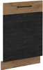 Front do zmywarki VIGO ZM 713 x 596 DARK WOOD / DĄB LANCELOT