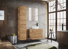 Szafka pod umywalkę 826 405cm, Meble łazienkowe ARUBA Dąb Craft Złoty