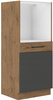 Szafka kuchenna VIGO 60 DP-145 1F BB DARK WOOD / DĄB LANCELOT