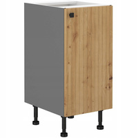 Szafka kuchenna dolna AVA 40 D 1F BB DĄB ARTISAN/ANTRACYT