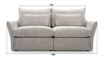 Kanapa, Sofa ELDORADO 270 cm, Sofa Modułowa, Wygodna, Do Salonu