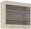 Meble Kuchenne CHAMONIX 270x150 cm, DĄB FERRARA, LEGNO CIEMNE