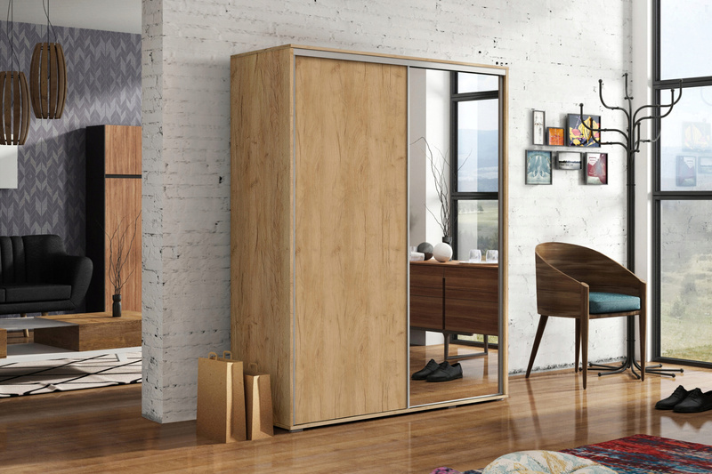 Szafa przesuwna A20 230 / 245 / 62 lustro, różne kolory i rozmiary