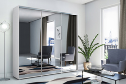 Szafa przesuwna A31 278 / 215 / 62 duże lustro, różne kolory i rozmiary