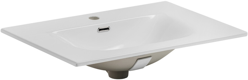 Zestaw meblowy 90cm z umywalką, Meble łazienkowe LUXOR Dąb Olejowany/Czarny