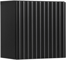 Szafka łazienkowa górna 30x30cm NOVA, 1 drzwi, Meble łazienkowe Czarny Mat