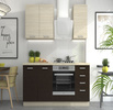 Front do zmywarki 45 cm z panelem sterującym z góry ZM 713x446 DĄB FERRARA, LEGNO CIEMNE, Meble Kuchenne CHAMONIX