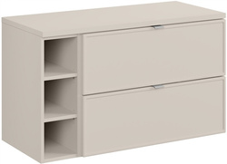 Zestaw meblowy 100cm z blatem, Meble łazienkowe BELLA Kaszmir