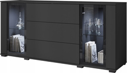 Komoda CARO 150cm Czarny