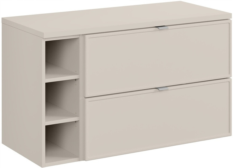 Zestaw meblowy 100cm z blatem, Meble łazienkowe BELLA Kaszmir